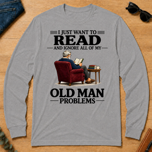 I Just Want To Read - sport-grey - LST2D-SportGrey