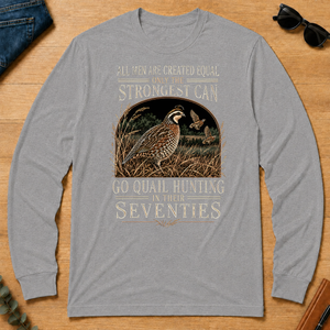 Quail Hunting Strongest Man In Seventies - sport-grey - LST2D-SportGrey