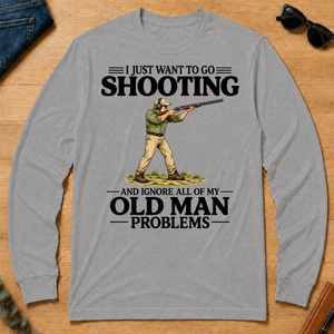 I Just Want To Go Shooting - sport-grey - LST2D-SportGrey