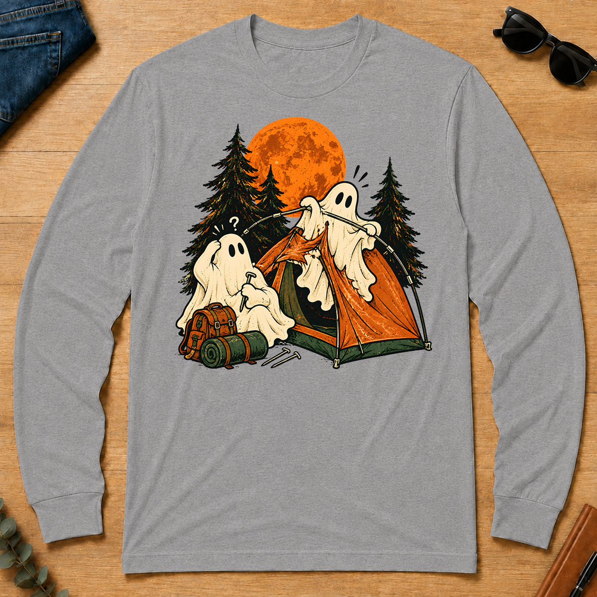 Ghosts And The Tent_ - sport-grey - LST2D-SportGrey