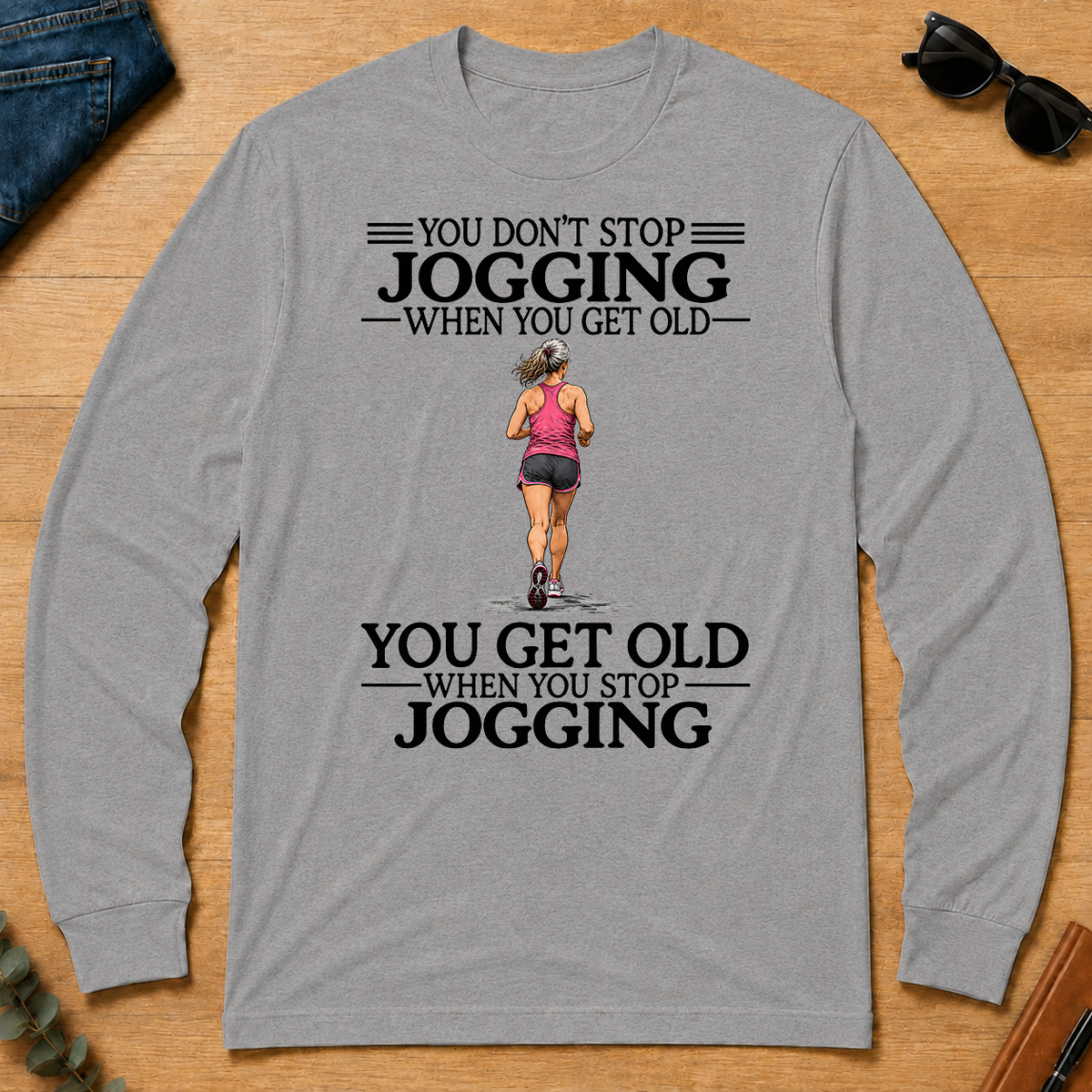 Don't Stop Jogging - sport-grey - LST2D-SportGrey