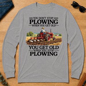 Don't Stop Plowing - sport-grey - LST2D-SportGrey
