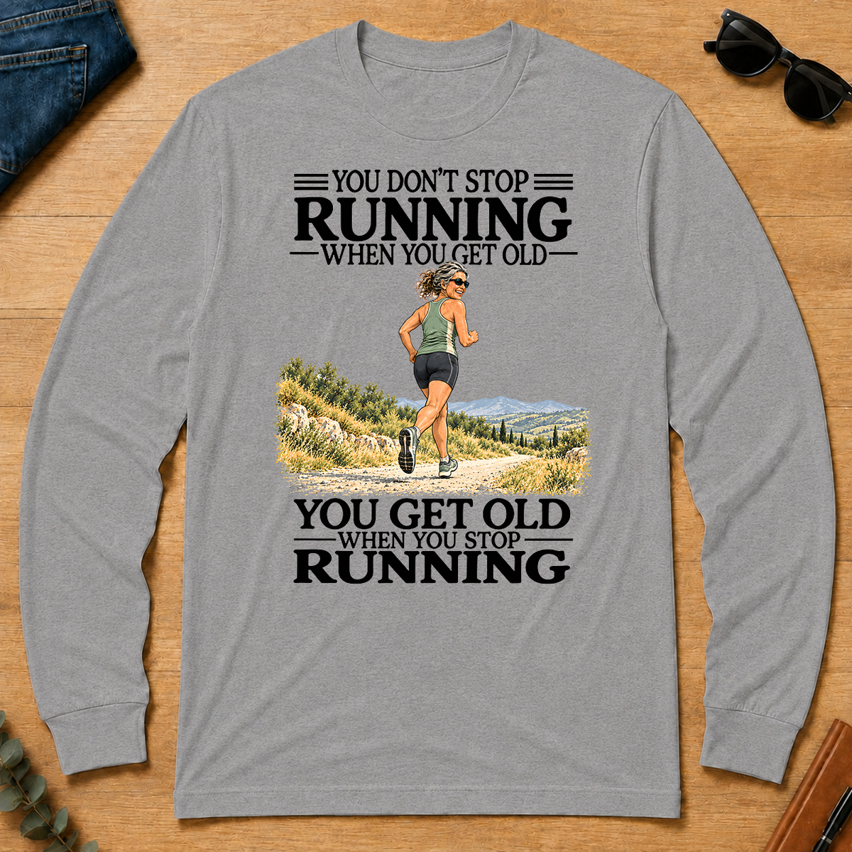 Don't Stop Running - sport-grey - LST2D-SportGrey