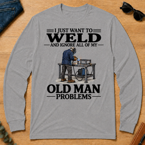 I Just Want To Weld - sport-grey - LST2D-SportGrey