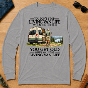 Don't Stop Living Van Life - sport-grey - LST2D-SportGrey