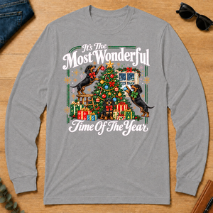 Wonderful Christmas Dachshund - sport-grey - LST2D-SportGrey