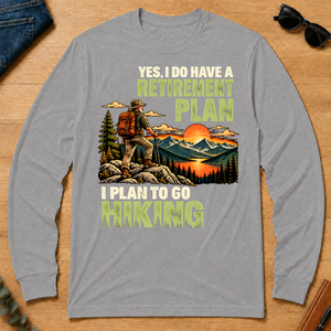 I Plan To Go Hiking - sport-grey - LST2D-SportGrey