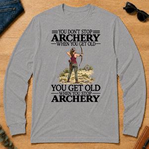 Don't Stop Archery - sport-grey - LST2D-SportGrey