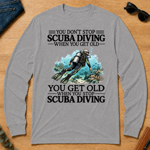 Don't Stop Scuba Driving - sport-grey - LST2D-SportGrey