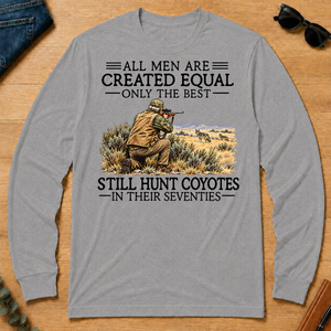 All Men Are Created Equal Coyote Hunting 70s - sport-grey - LST2D-SportGrey