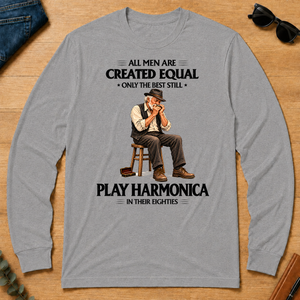 Best Harmonica Players in Their Eighties - sport-grey - LST2D-SportGrey