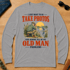 I Just Want To Go Take Photos - sport-grey - LST2D-SportGrey