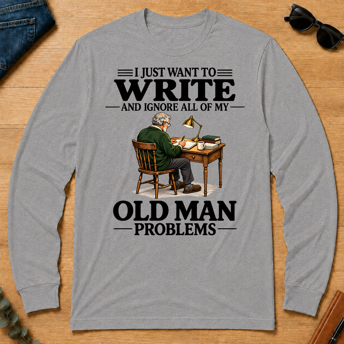 I Just Want To Write - sport-grey - LST2D-SportGrey