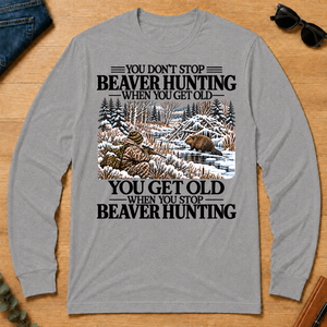 Don't Stop Beaver Hunting Snow - sport-grey - LST2D-SportGrey