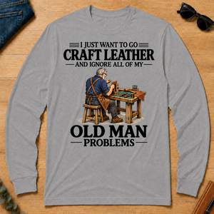 I Just Want To Craft Leather Vintage - sport-grey - LST2D-SportGrey