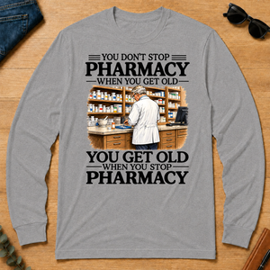 Don't Stop Pharmacy - sport-grey - LST2D-SportGrey