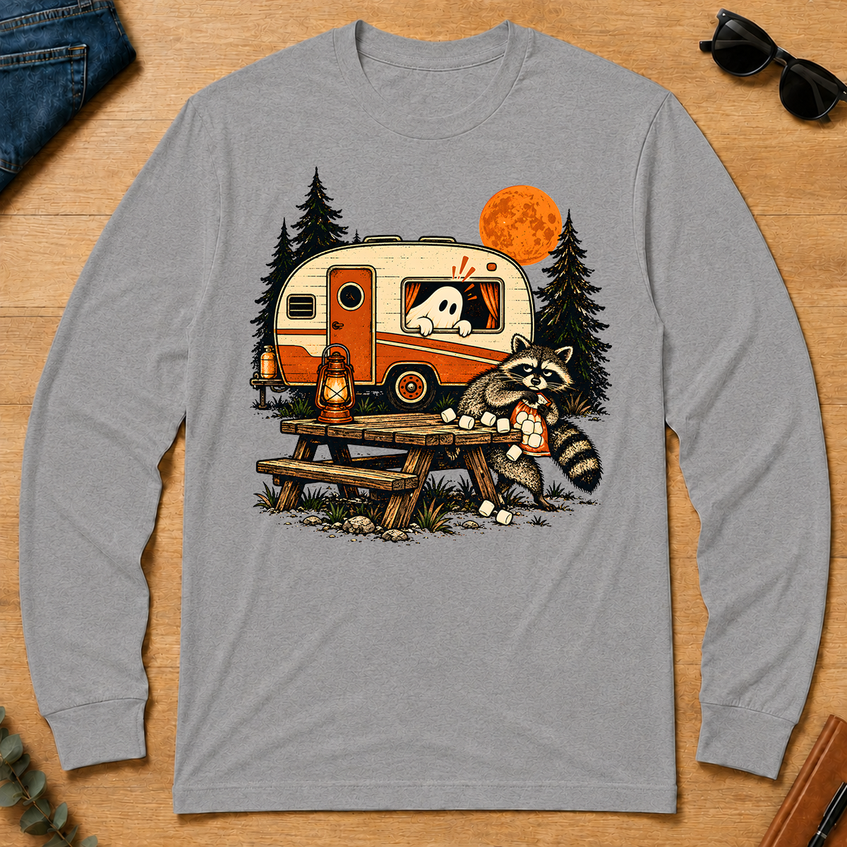 The Midnight Snack Bandit - sport-grey - LST2D-SportGrey