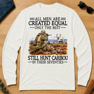 All Men Are Created Equal Caribou Hunting 70s - white - LST2D-White