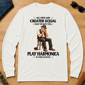 Best Harmonica Players in Their Eighties - white - LST2D-White