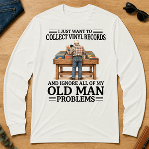 I Just Want To Collect Vinyl Records - white - LST2D-White