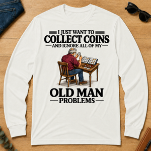 I Just Want To Collect Coins - white - LST2D-White