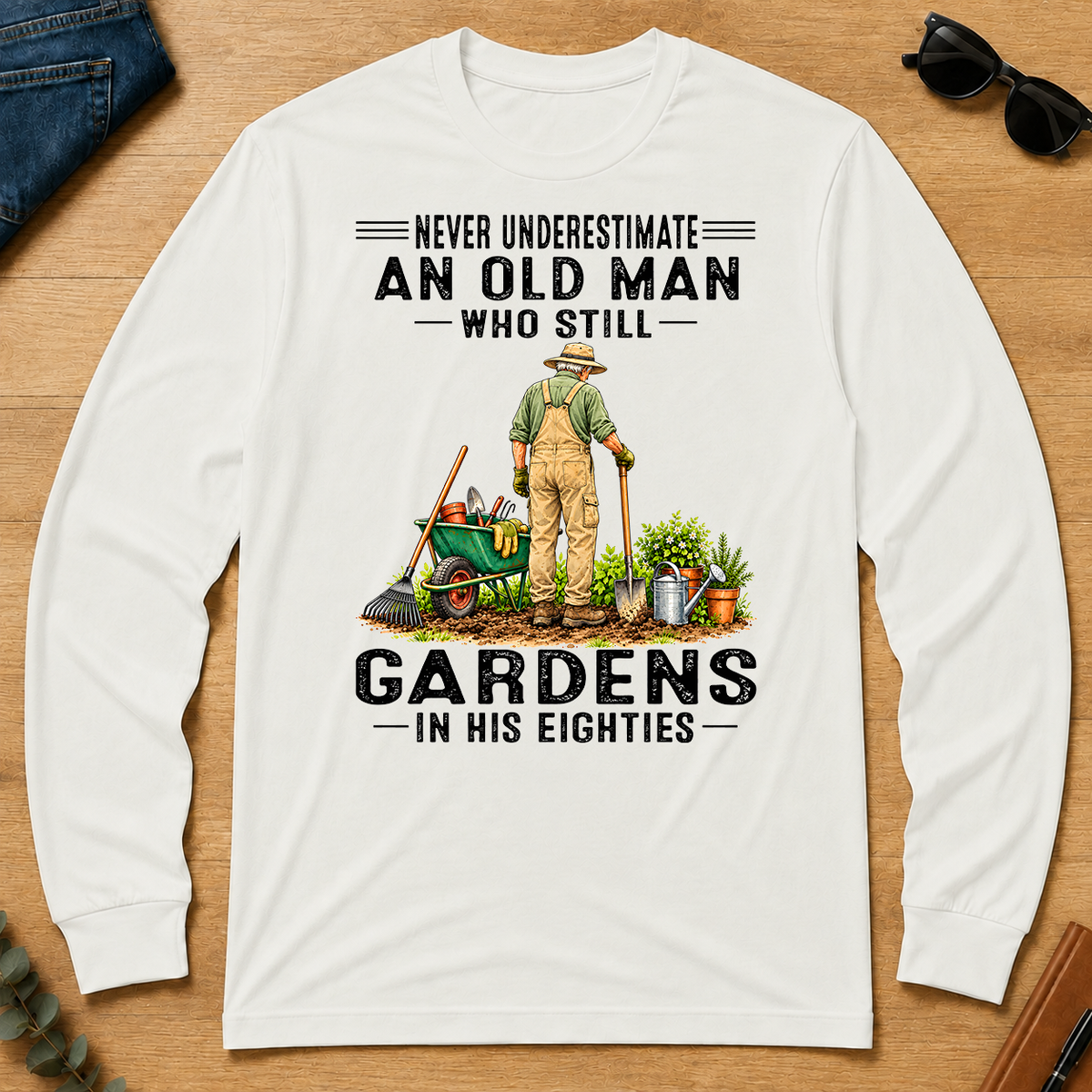 Vintage Still Gardens 80s - white - LST2D-White