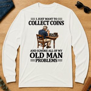 I Just Want To Collect Coins - white - LST2D-White