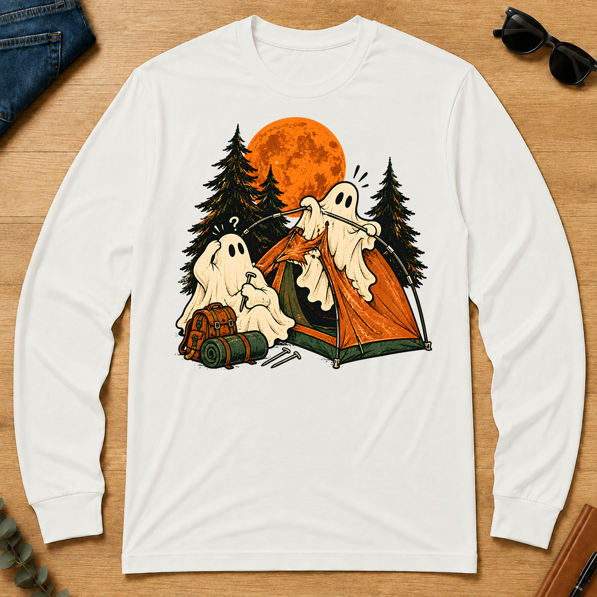 Ghosts And The Tent_ - white - LST2D-White