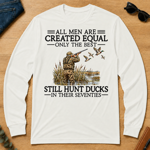 All Men Are Created Equal Duck Hunting 70s - white - LST2D-White