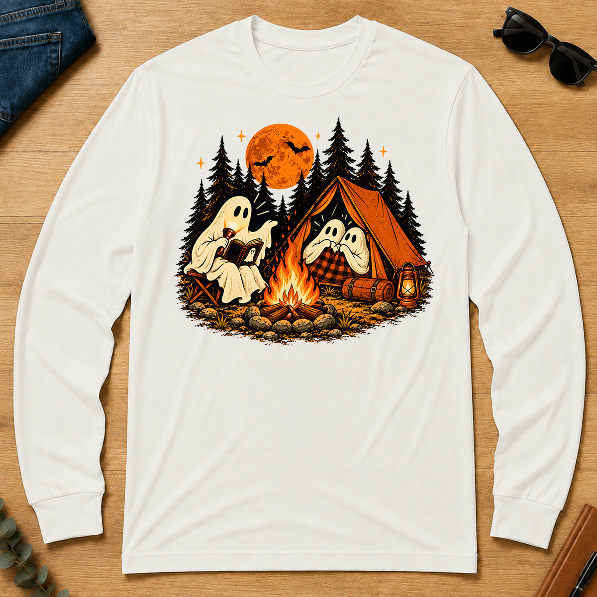 Ghost Stories by the Campfire - white - LST2D-White