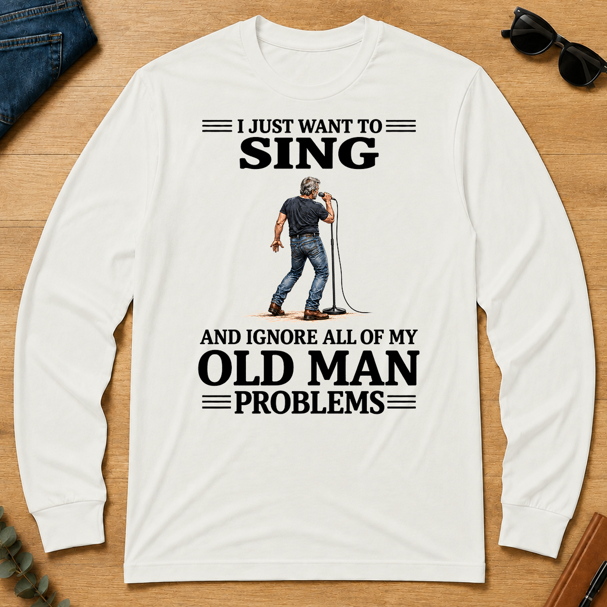 I Just Want To Sing - white - LST2D-White