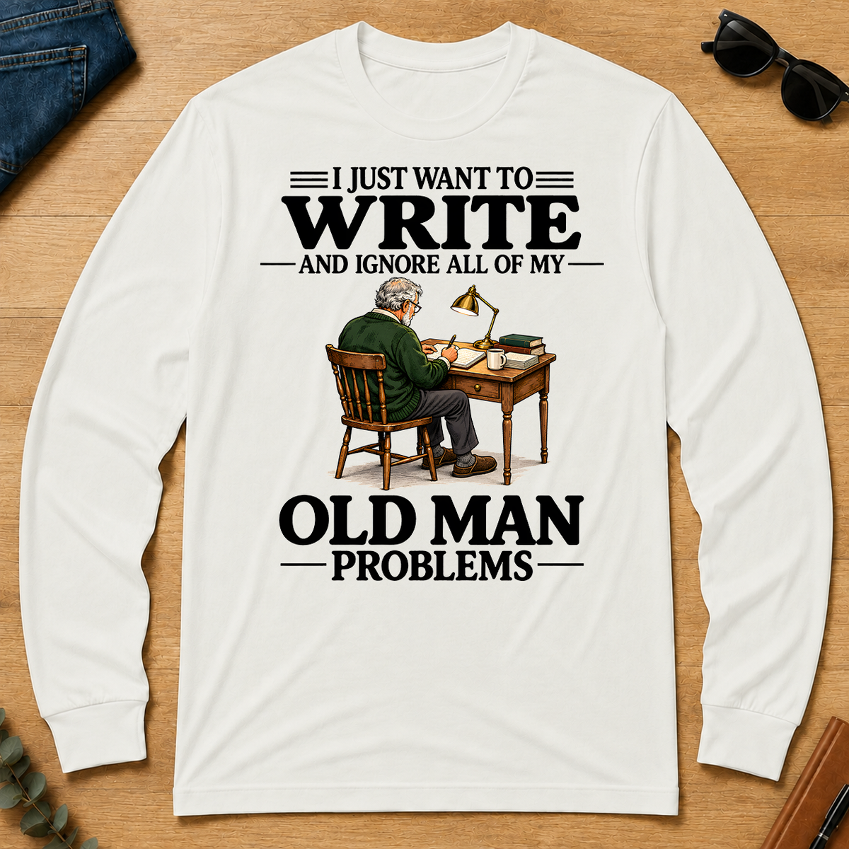 I Just Want To Write - white - LST2D-White
