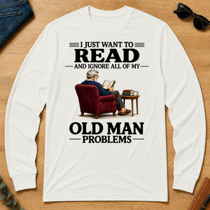 I Just Want To Read - white - LST2D-White