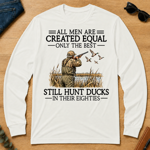 All Men Are Created Equal Duck Hunting 80s - white - LST2D-White