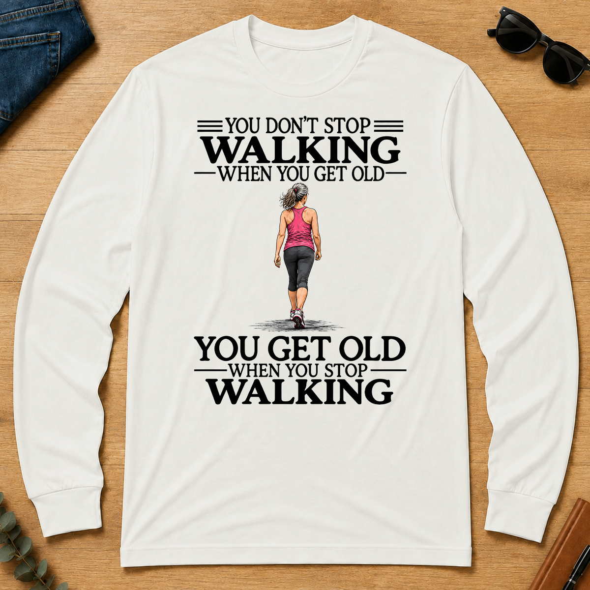 Don't Stop Walking - white - LST2D-White