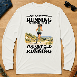 Don't Stop Running - white - LST2D-White