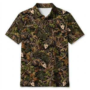 Tactical Opossum Men Polo Shirt