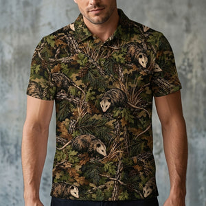 Tactical Opossum Men Polo Shirt