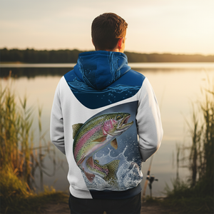 The River Strike Rainbow Trout Fishing All Over Print Shirt