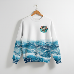 Ocean Splash Bass Fishing Is My Therapy All Over Print Shirt