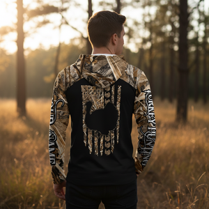 Custom Name Turkey Hunting Camo Grass All Over Print Shirt