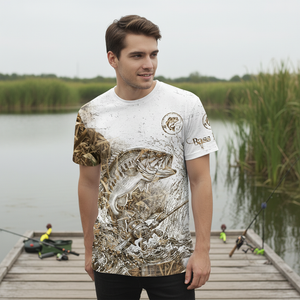 Bass Fishing Dynamic All Over Print Shirt