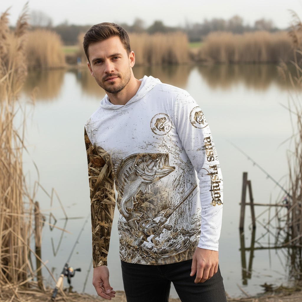 Bass Fishing Dynamic All Over Print Shirt