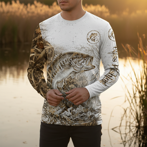 Bass Fishing Dynamic All Over Print Shirt