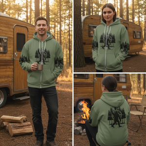 Not All Who Wander Are Lost Bigfoot Walking All Over Print Shirt