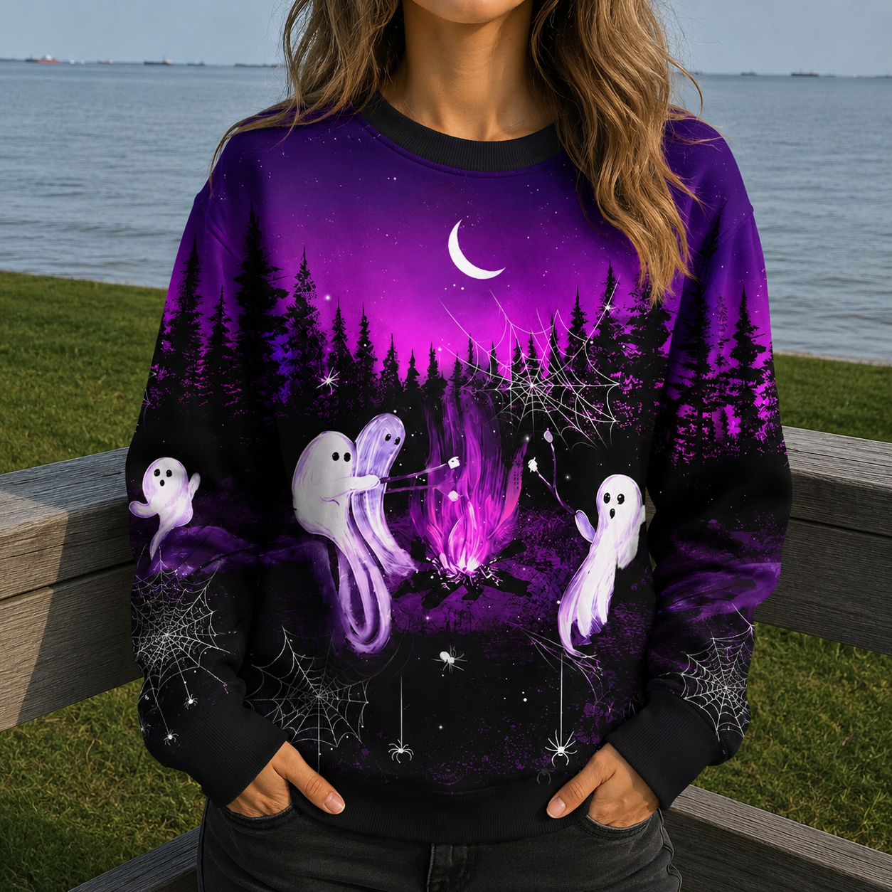 Let's Get Toasted Purple All Over Print Shirt
