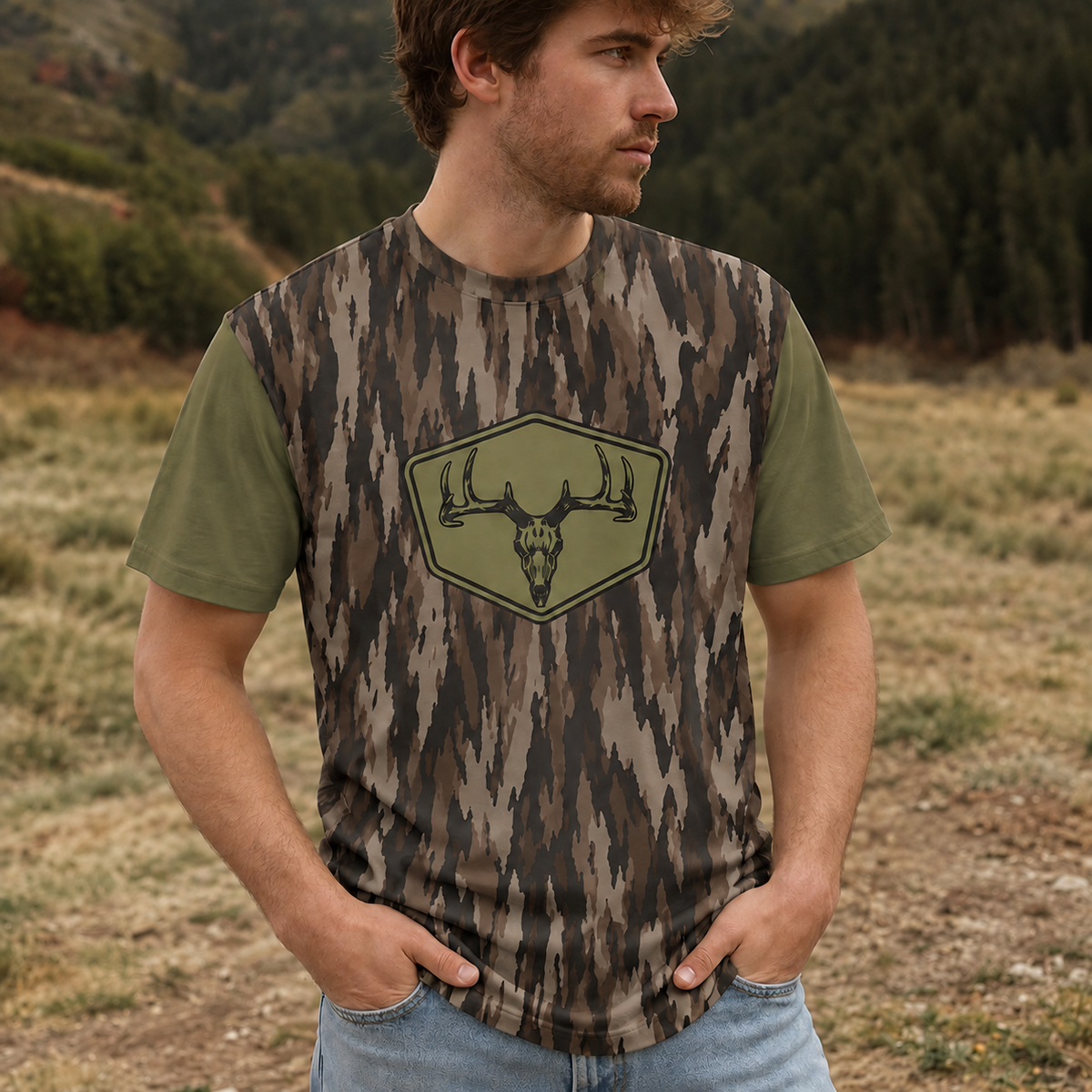 Deer Hunting Tactical Camouflage All Over Print