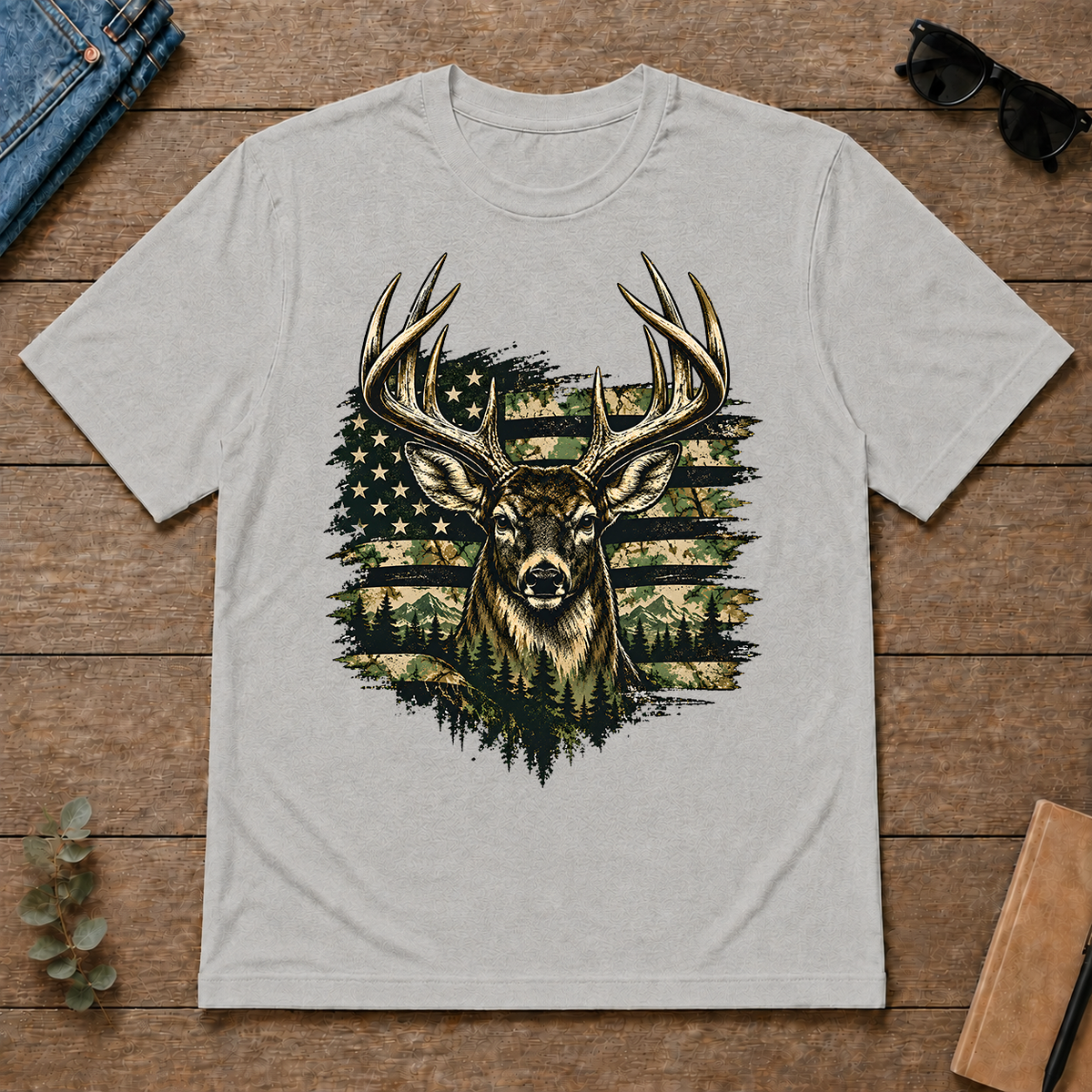 Deer America - ash - TS2D-Ash