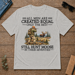 All Men Are Created Equal Moose Hunting 70s - ash - TS2D-Ash