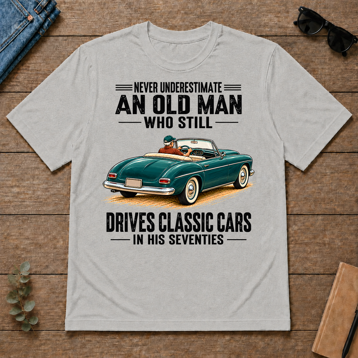 An Old Man Still Drives Classic Cars In His 70s - ash - TS2D-Ash